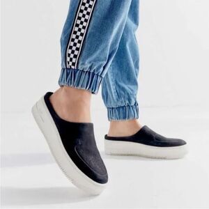 Nike Air Force 1 Lover XX Sneaker Loafers Clogs Black Purple Size 8.5